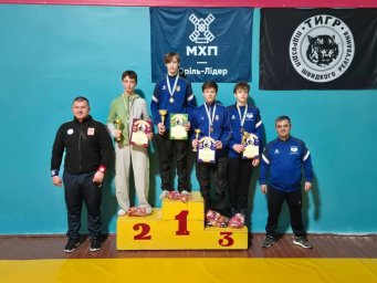 Юний борець із Костянтинівки здобув бронзу на чемпіонаті з греко-римської боротьби