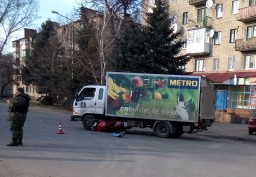 В Константиновке произошло ДТП с участием военнослужащего