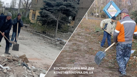 Константиновка держится под огнем: коммунальные службы работают, несмотря на опасность