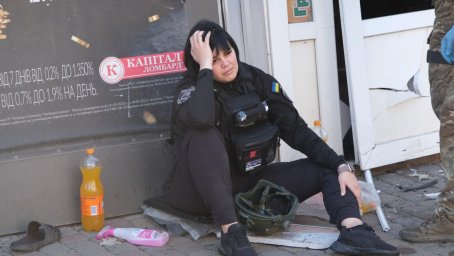 Интервью с криминалисткой Еленой Василенко, фото которой из обстрела Константиновки облетело мир