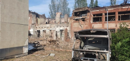 Последствия очередного ночного обстрела Константиновки (ФОТО)