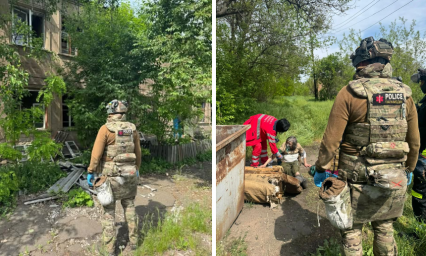 В Константиновке ранен гражданский в результате утреннего удара дрона-"Молния"