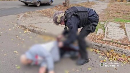 Перші хвилини після обстрілу Костянтинівки