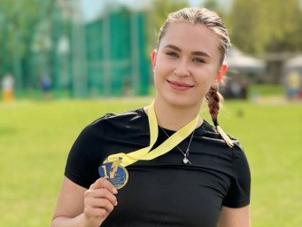 Марія Стрєлець — переможниця Кубку України з метання диска