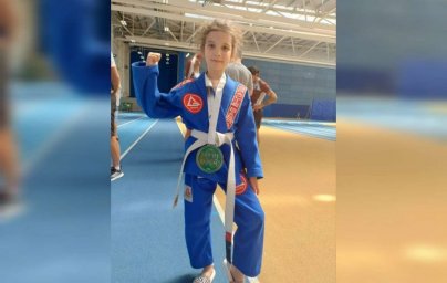Юный спортсмен из Константиновки завоевал серебро на международном турнире The Irish BJJ Open 2026 в Дублине