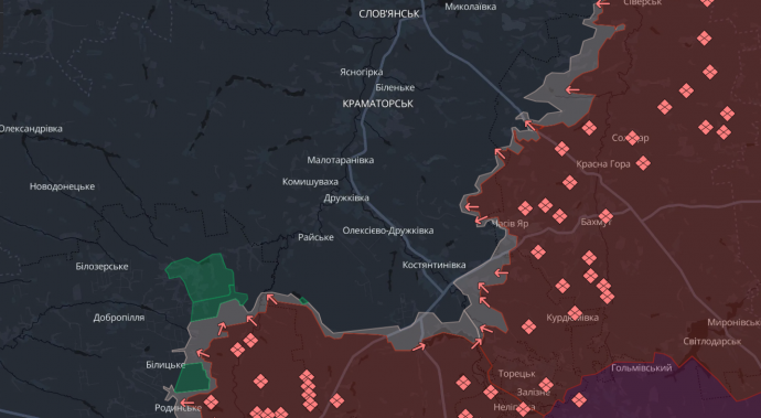 Ситуация на Константиновском направлении 3 февраля: тяжелые бои, давление вдоль трассы и угроза с воздуха