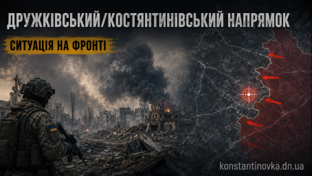 9 червня 2026 року: російські війська посилюють тиск на Костянтинівку та загрожують логістиці міста