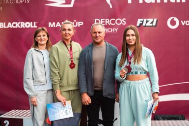 Спортсменка из Константиновки Мария Стрелец завоевала серебро и бронзу на Чемпионате Украины по легкой атлетике во Львове